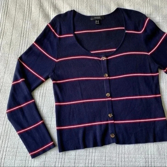 Forever 21 Striped Knit Sweater​ - Picture 1 of 5